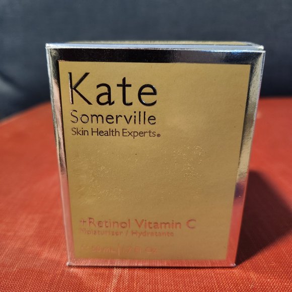 Kate Somerville Retinol Vitamin C Moisturizer – Overnight Face Cream Brightens, - Picture 7 of 8